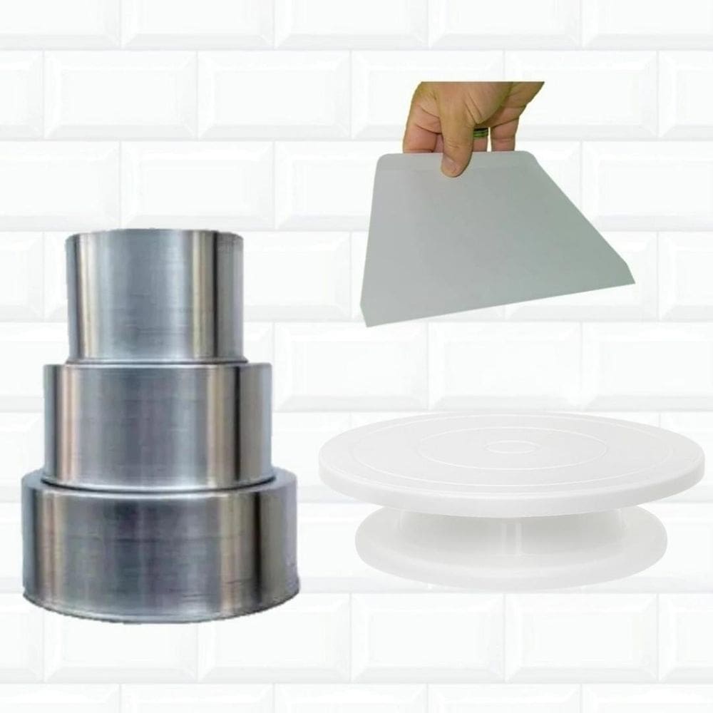 Kit Confeiteiro Iniciante + Bailarina E Formas