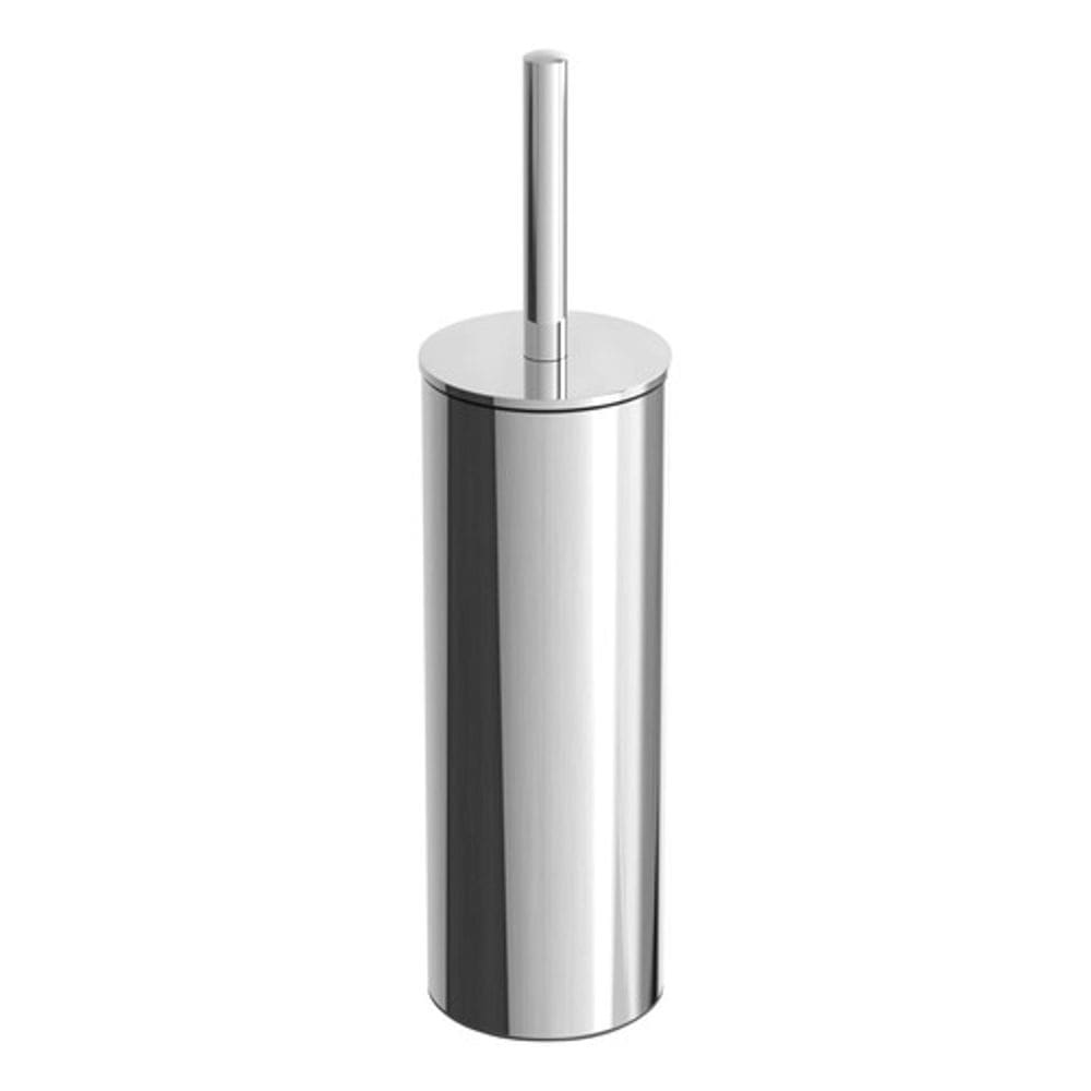 Escova Sanitaria De Aco Inox Cromado 37X9X9 Cm