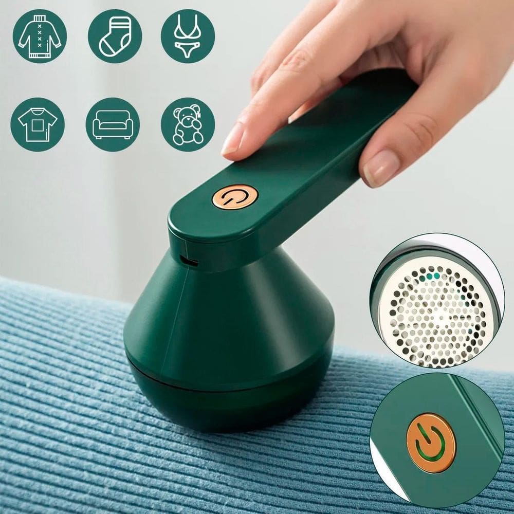 Papa Fiapos De Tecido Com Carregamento Usb