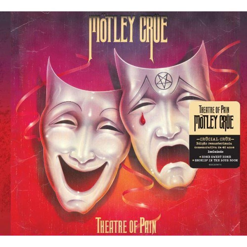 Cd Motley Crue - Theatre Of Pain 1985