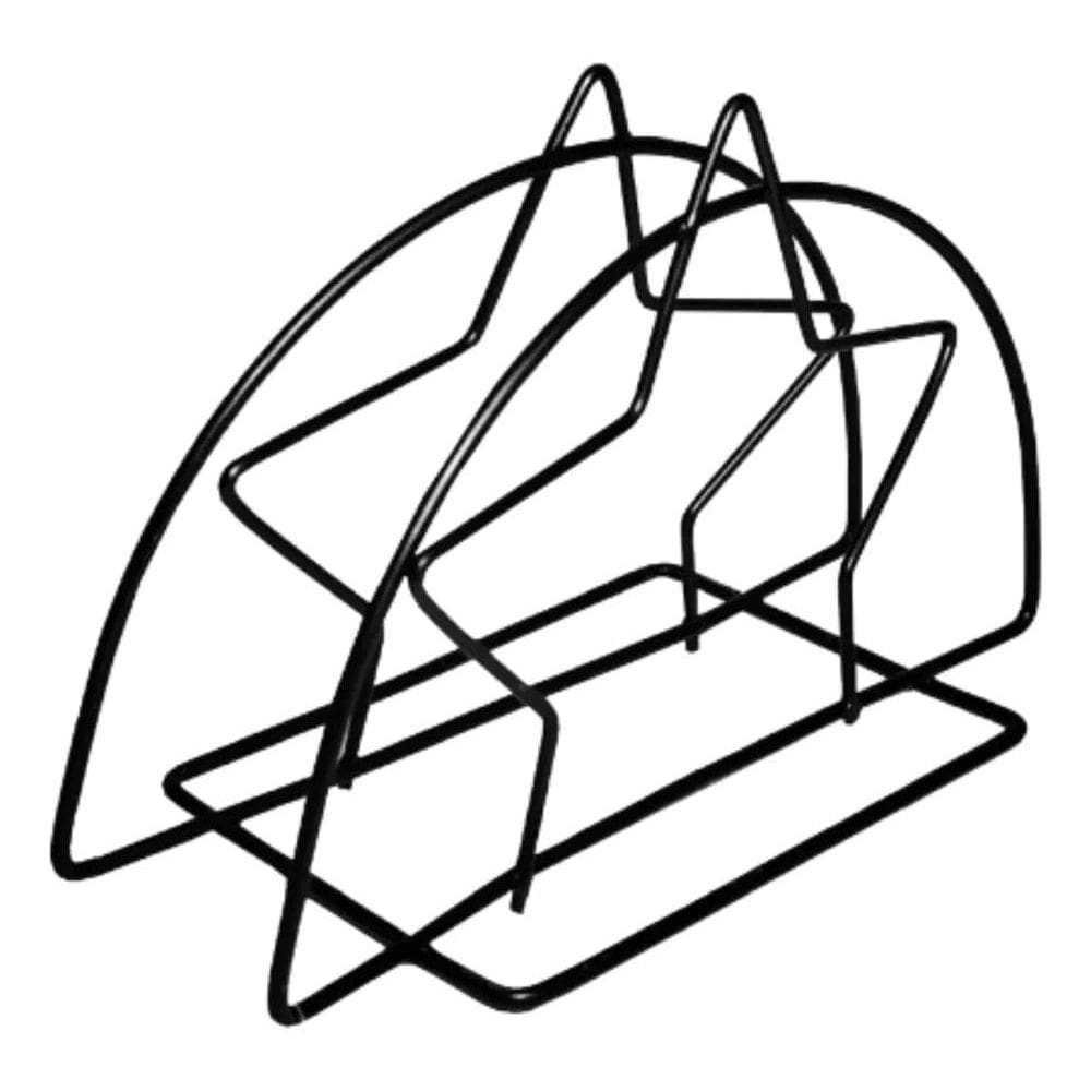 Suporte Porta Guardanapo Mesa Inox Prateado Unitário 13,5Cm