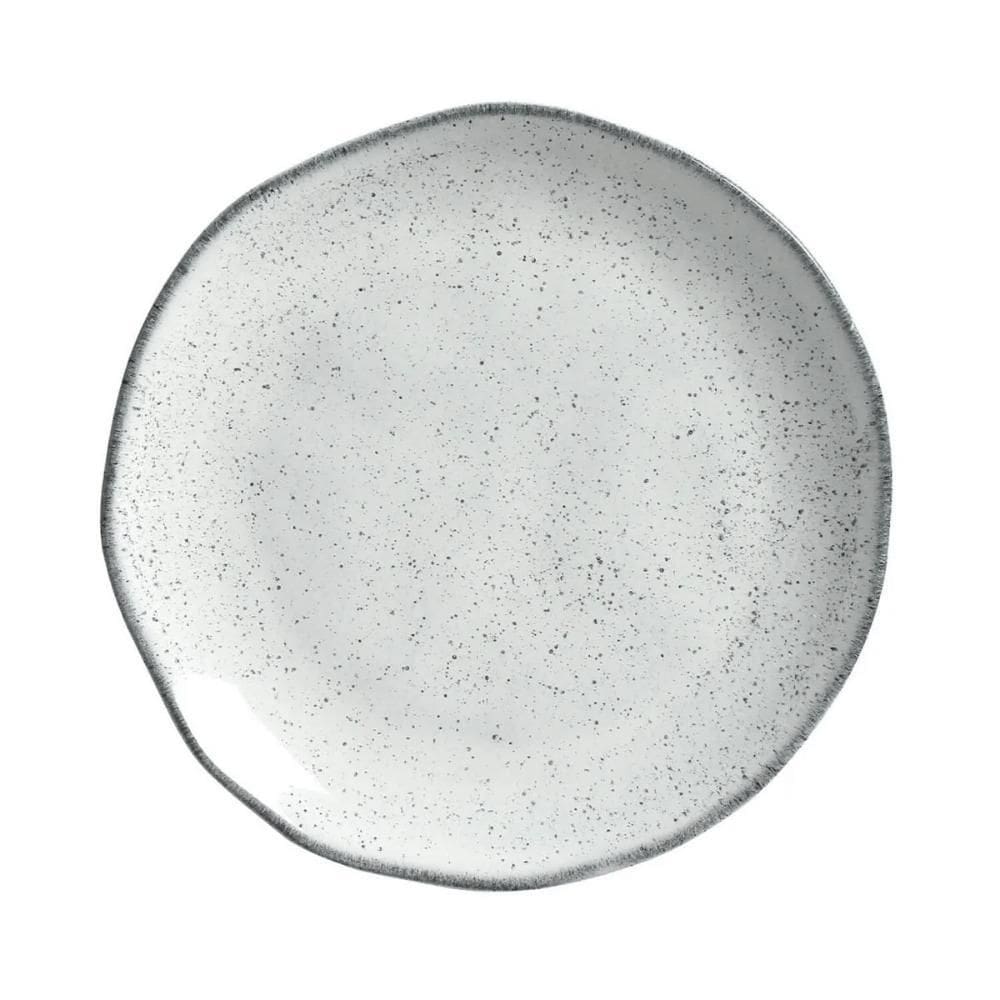 Pratos De Sobremesa 19Cm Orgânico Echo Cerâmica Porto Brasil