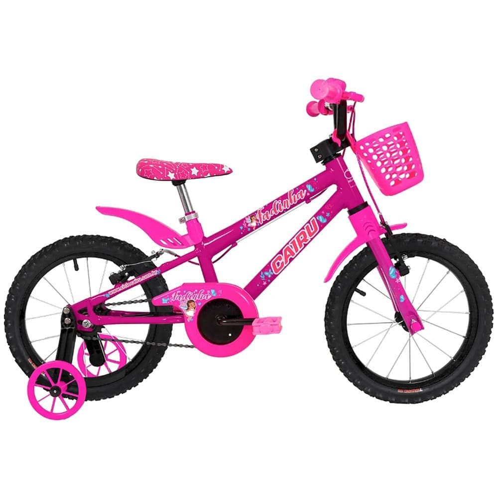 Bicicleta ARO16 MTB Fadinha Cairu - 311652  Rosa