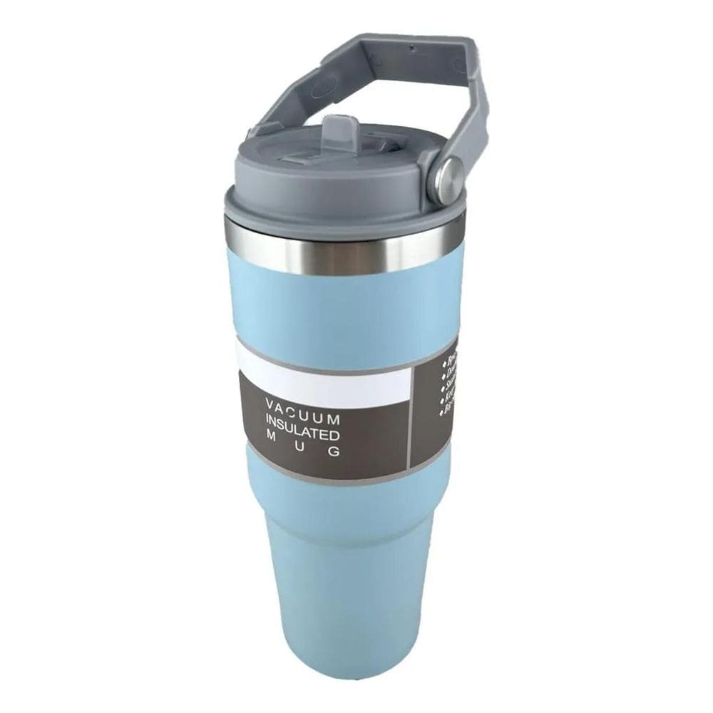 2X Garrafa Copo Térmico Sports Carro Inox Água 600Ml Camping