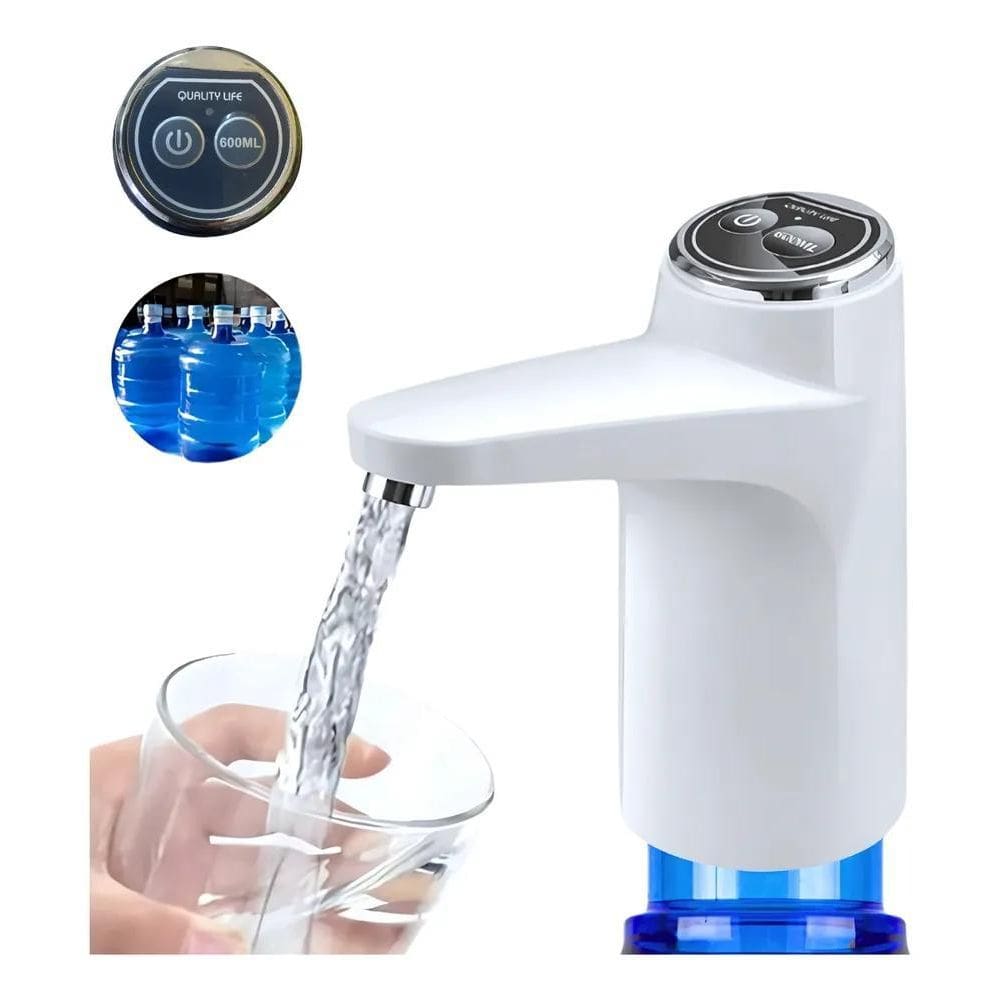 10X Bomba Galão De Água Recarregável Dispenser Bivolt Usb
