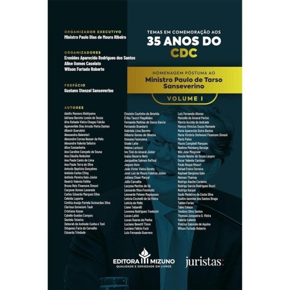 Temas Em Comemoração Aos 35 Anos Do Cdc - 2025 - Vol. 1