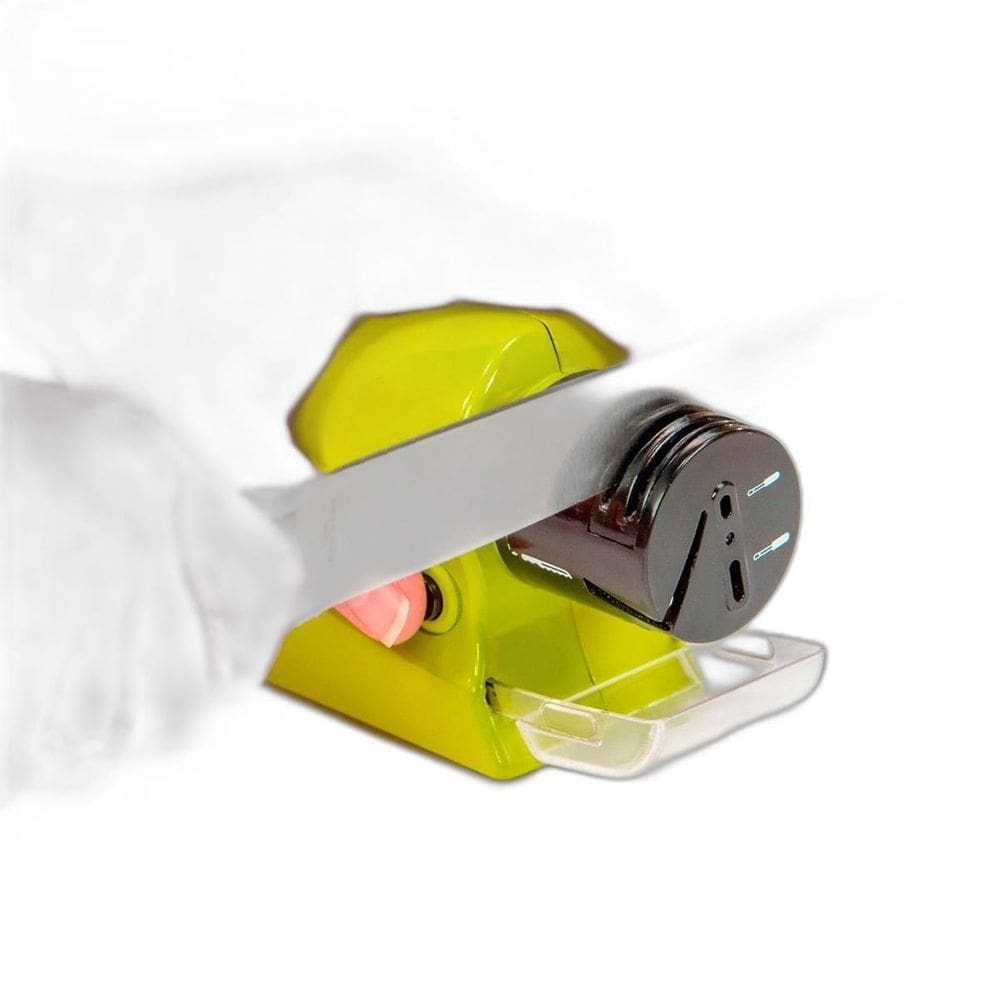 Afiador Elétrico Portátil Ideal Afiar Facas Cozinha E