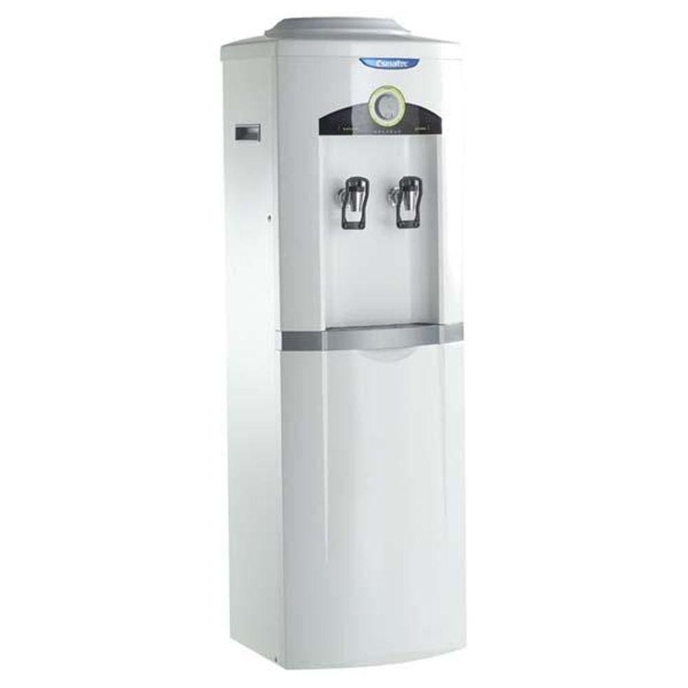 Bebedouro De Coluna Esmaltec Gelágua EGC35b Branco 220V