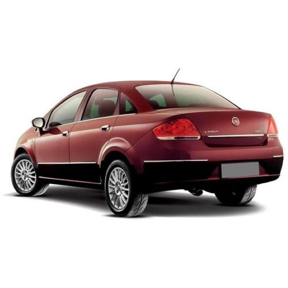 Friso Parachoque Traseiro Linea 2009 A 2014 Cromado