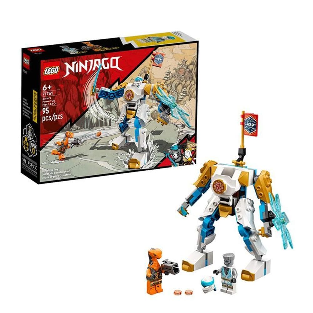 Lego Ninjago Robô Power Up Evo Do Zane 71761 - 95 Peças
