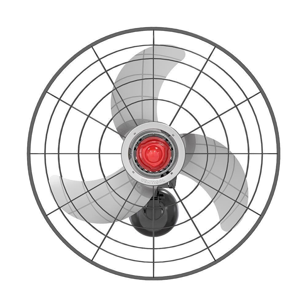 Ventilador De Parede Oscilante 70cm Ventisol Preto Bivolt