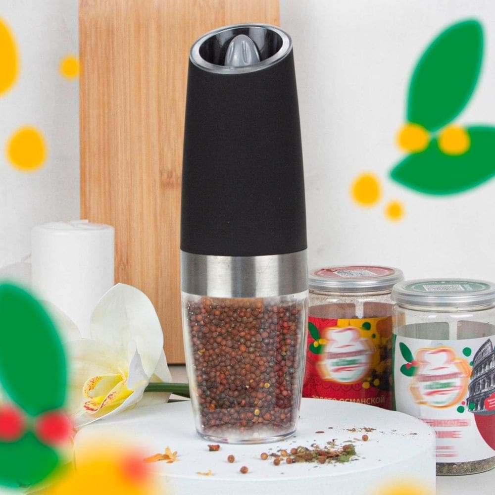 Moedor Elétrico Para Cozinha Ideal Para Pimenta Café Sal