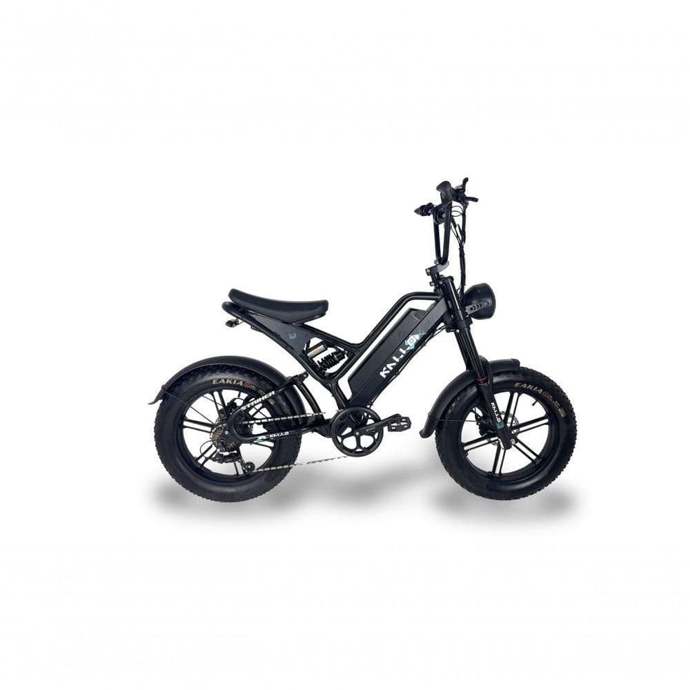 Bicicleta Elétrica Kallo Striker 1000w 15ah Freio Hidráulico Preto
