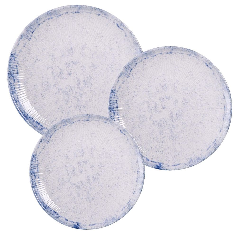 Aparelho De Jantar Jogo Pratos Kit 18 Pçs Maragogi Porcelana