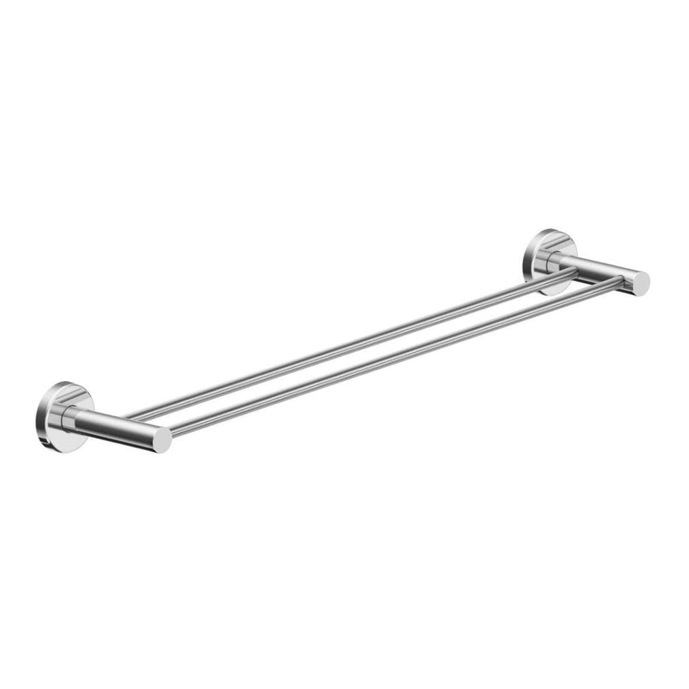 Porta Toalha Toalheiro Duplo Lavabo Escovado Atenas 75Cm