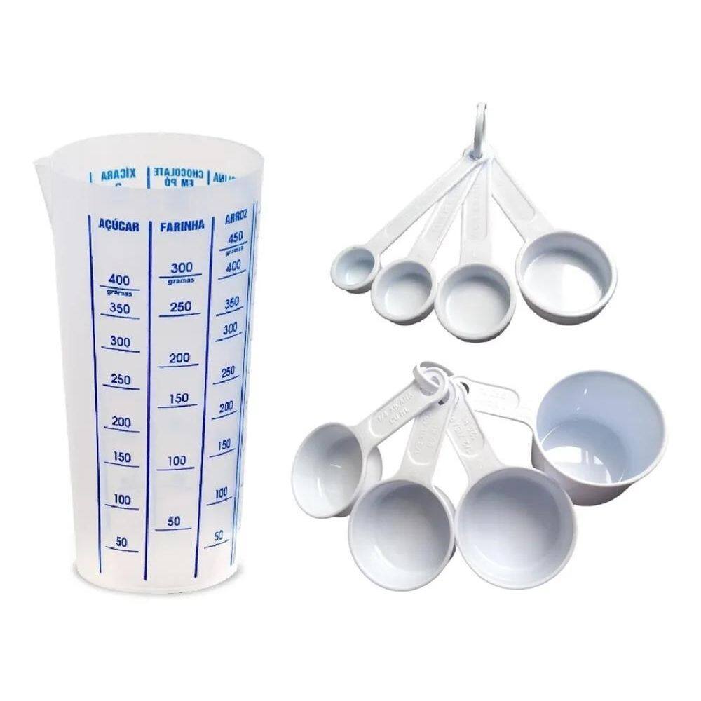 Medidores Copos Xícaras Colheres Cozinha Chef Receitas Casa