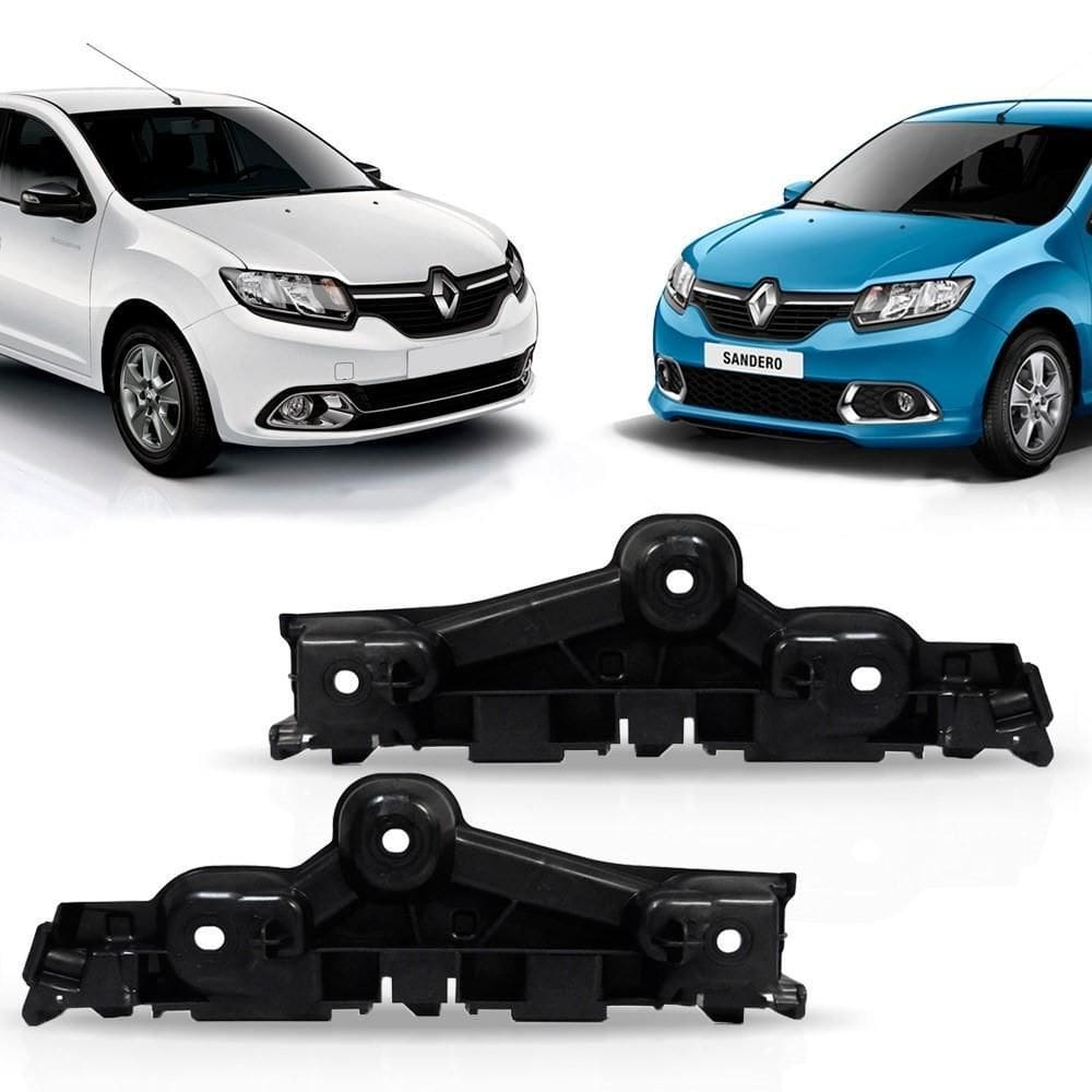 Guia Suporte Parachoque Logan Sandero 2015 A 2017 Dianteiro