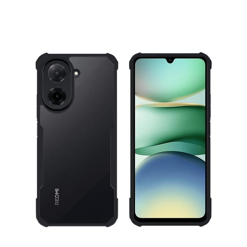 Capa Anti Impacto Acrílico E Silicone P/ Redmi A5 / Poco C71