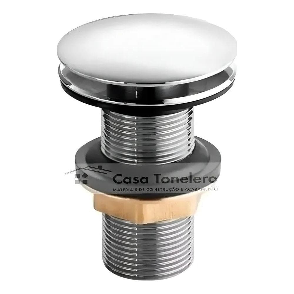 Válvula Click Up Luxo Inteligente Inox Para Cuba 7/8