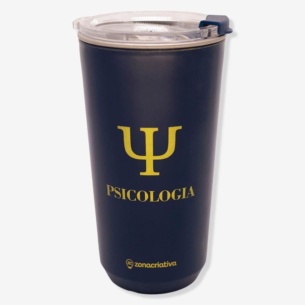 Copo Sky Profissões Psicologia Azul - Zonacriativa