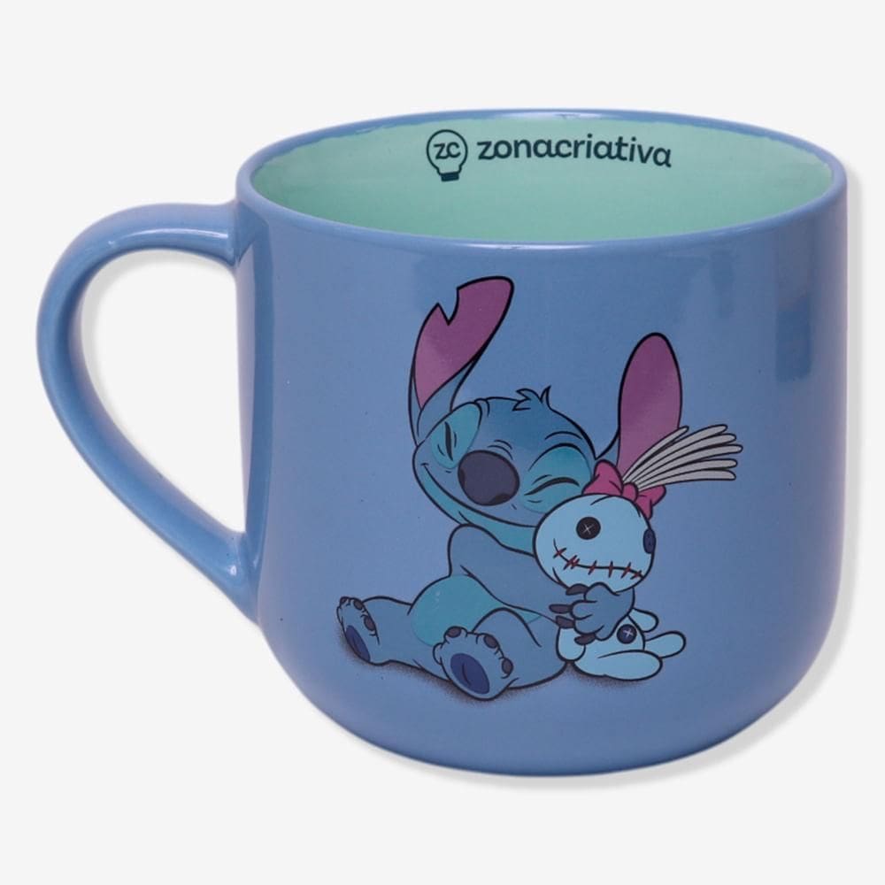 Caneca Com Infusor Stitch - Disney