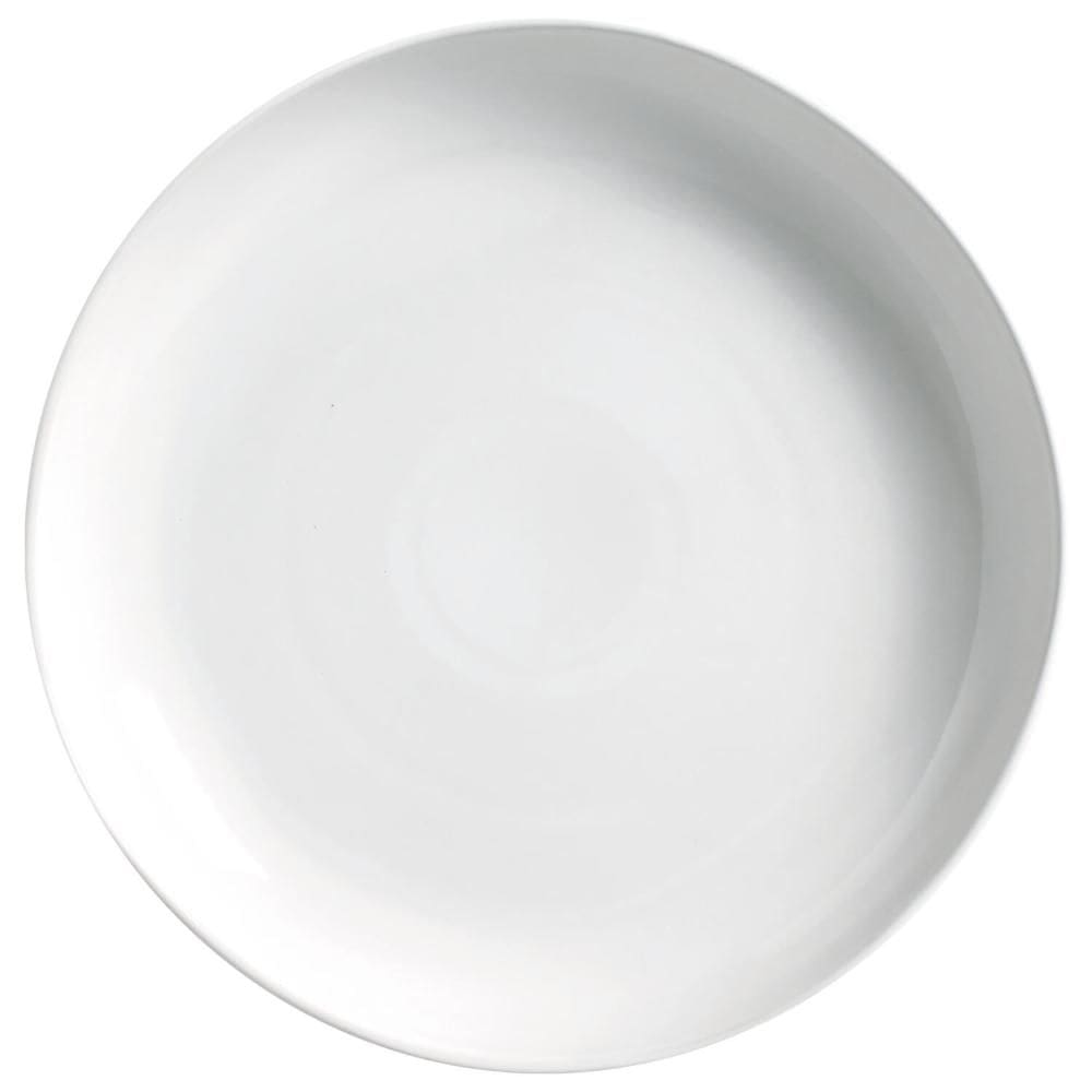Travessa Redonda Grande Orgânico Stoneware New White Ø36cm