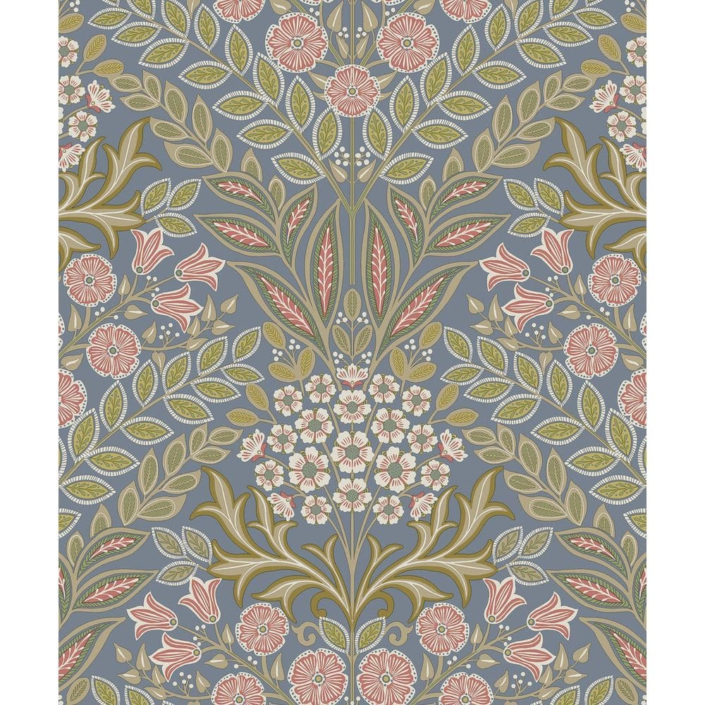 Papel De Parede Icon Floral Colorido Ic2115