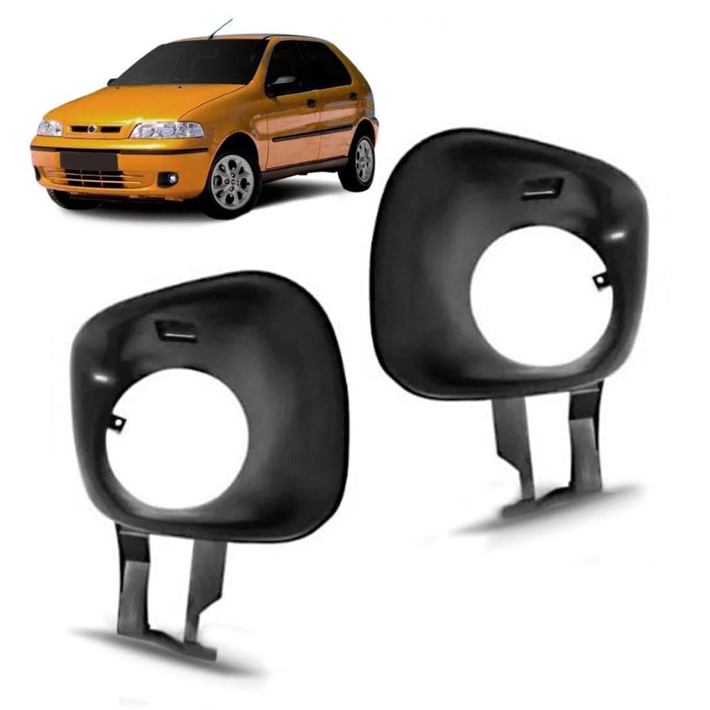 Par Moldura Milha Palio 2001 2002 2003 Copo