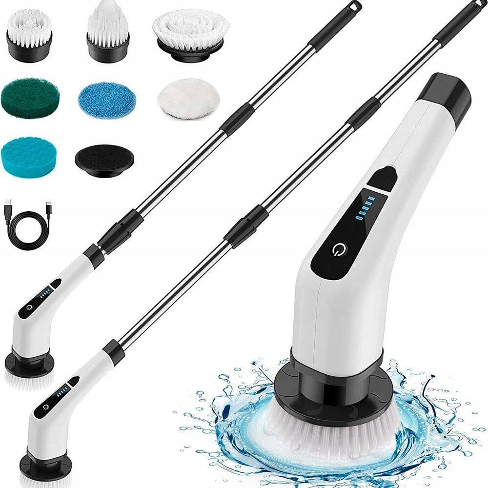 Esfregão Elétrico Recarregável Multiuso Limpeza Completa Em