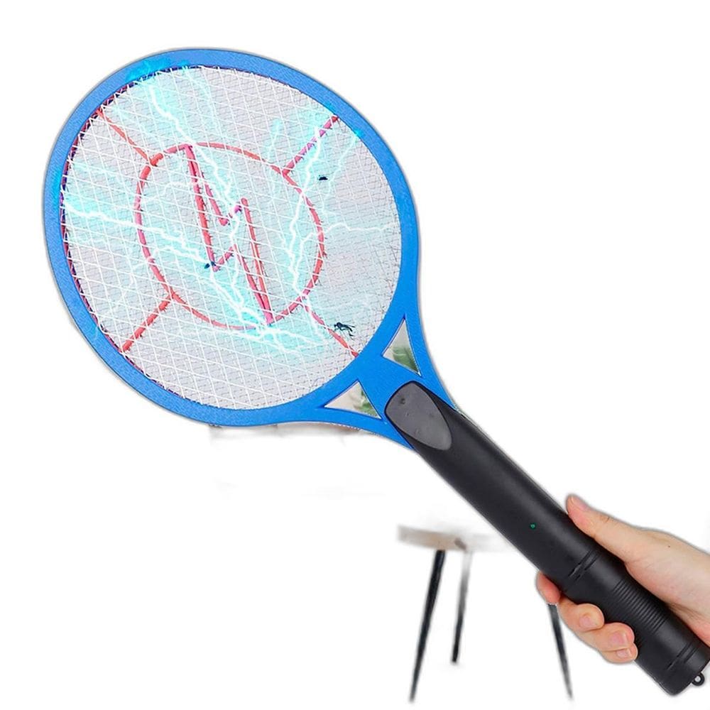 Raquete Elétrica Mata Pernilongos Mosquitos Dengue Econômica