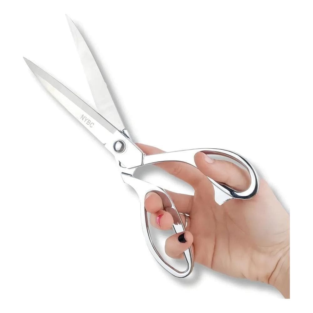 Tesoura De Costura Prata 20 Centímetros - Nybc