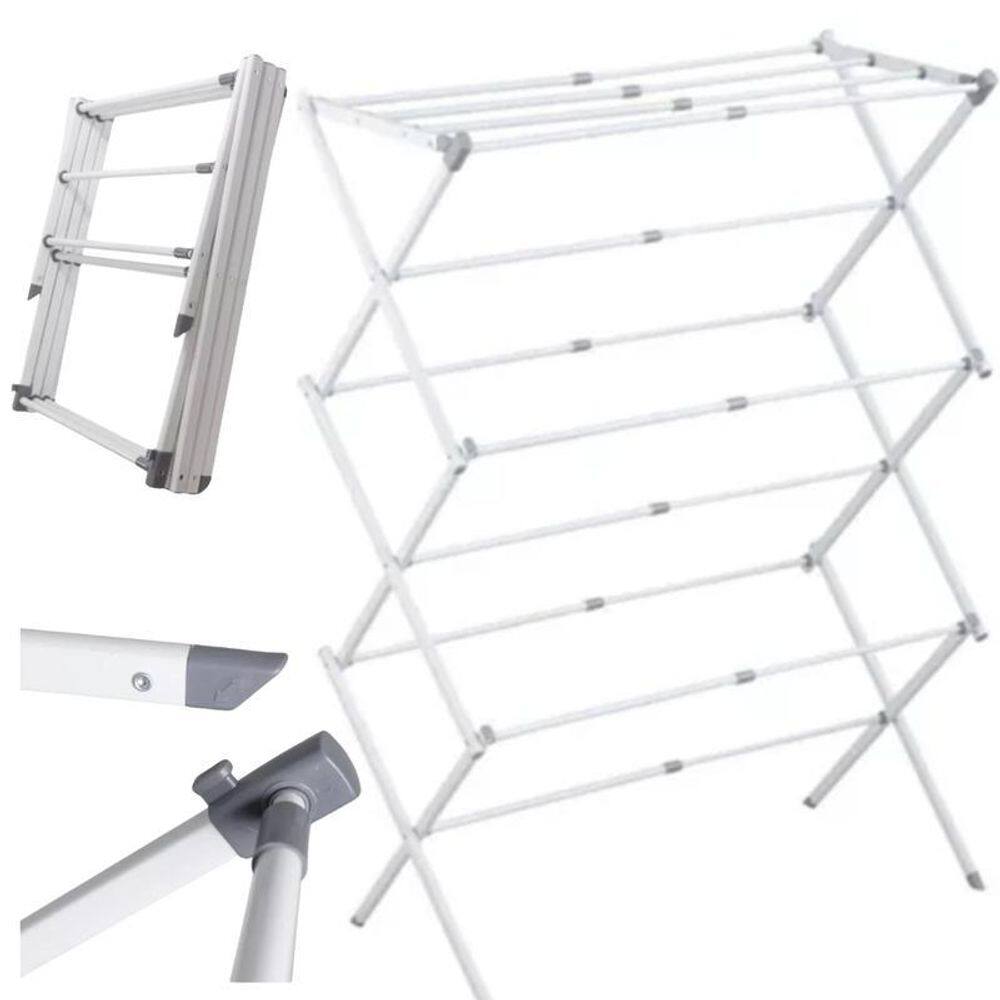 Varal Vertical Retrátil 10Kg Design Inteligente E Funcional