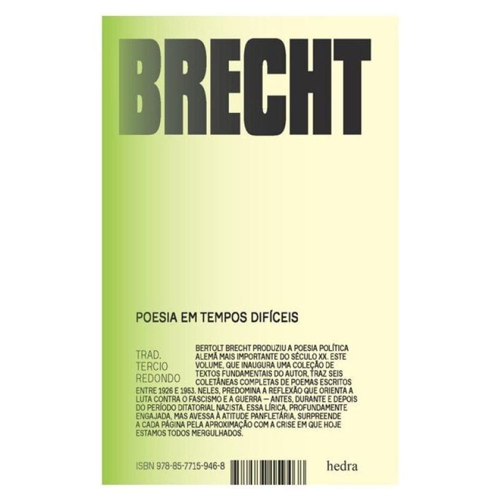 Poesia Em Tempos Difíceis - Vol. 1