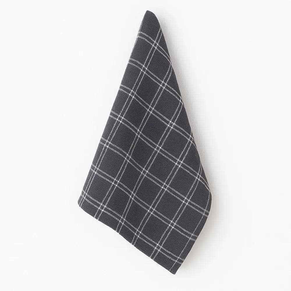 Pano De Copa Xadrez - Jolitex Cinza