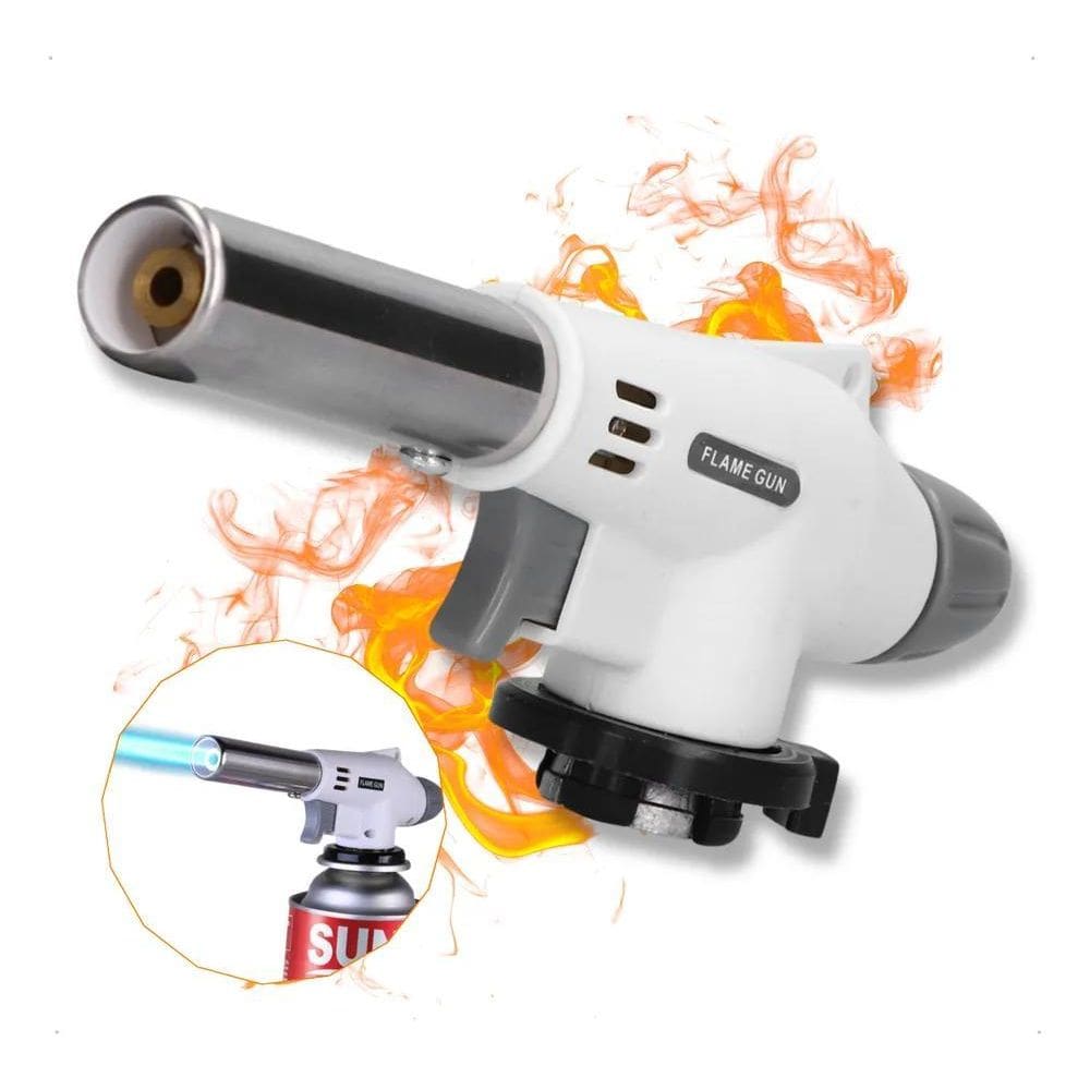 2X Maçarico Culinário Gourmet Automático Regulá