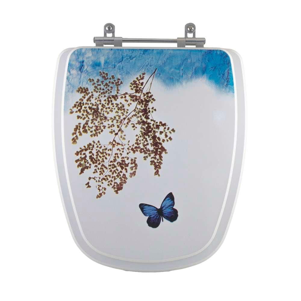 Assento Sanitario Decorado Borboleta Monte Carlo para Deca