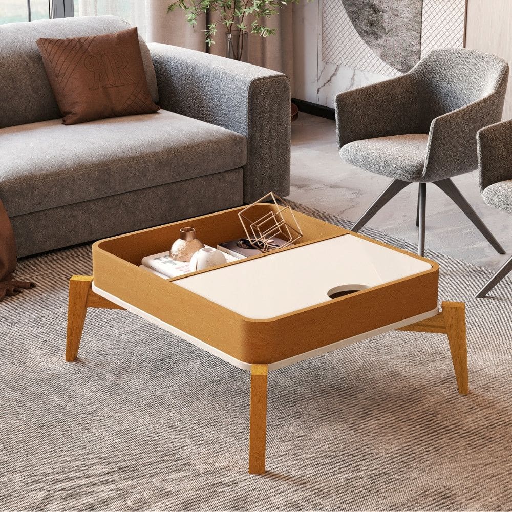 Estante Flavia Fuji/Naturale Madetec - Madetec