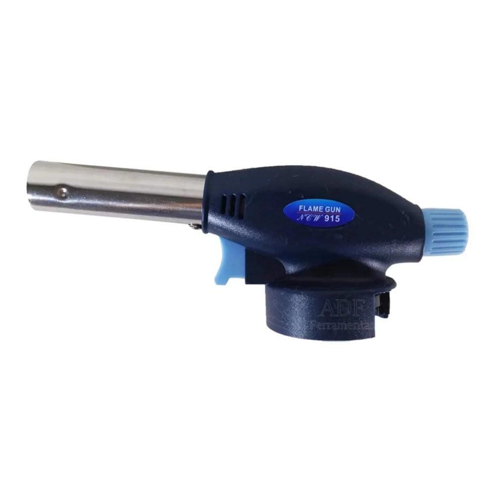 Maçarico Para Culinária Com Controle Manual - Azul