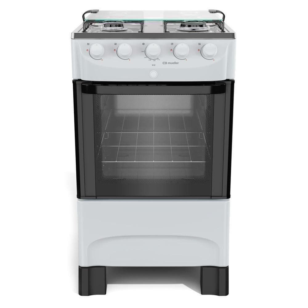 Fogão Mueller 4 Bocas Branco Automático Mfi4bb Branco