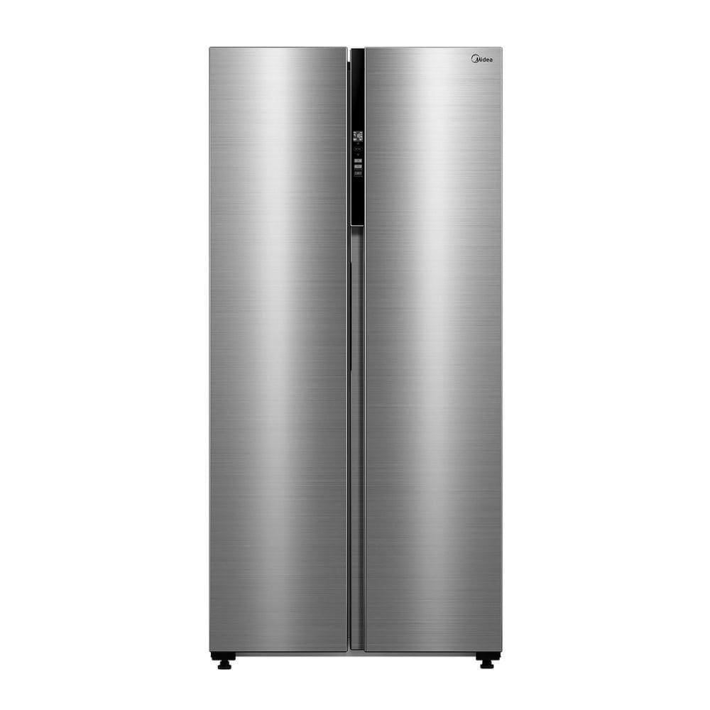 Refrigerador Midea Side By Side 442 Litros MDRS598 Inox 110V