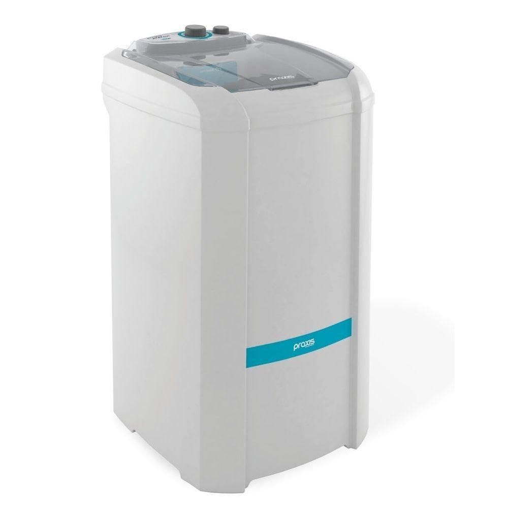 Máquina De Lavar Roupas Praxis Tanquinho Semiautomático Inverter 22kg LRSP22 Branca 110V