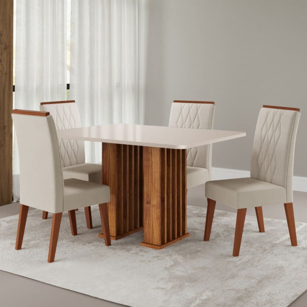 Guarda Roupa Solteiro Onix 3 Gavetas Espelho Amêndoa Wood