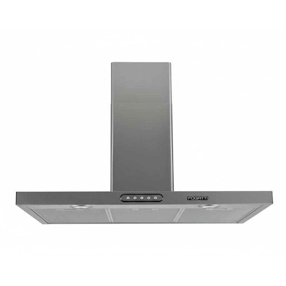 Coifa De Parede 75cm Retangular Duto Slim Fogatti Inox 110V