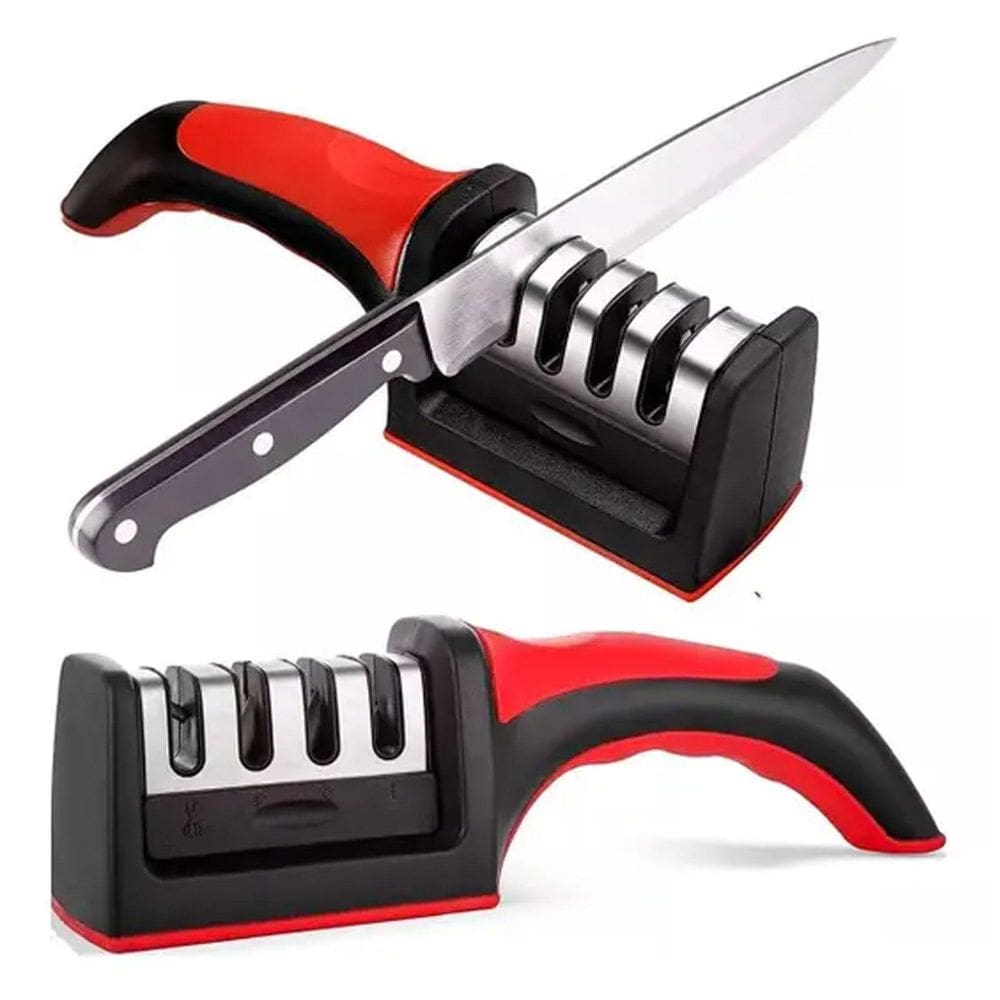 Kit 2 Afiador Amolador De Facas 4 Opções Afiar