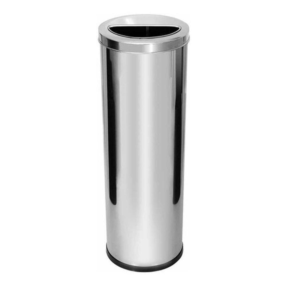 Ixeira Em Aço Inox Com Aro Meia Lua 30L