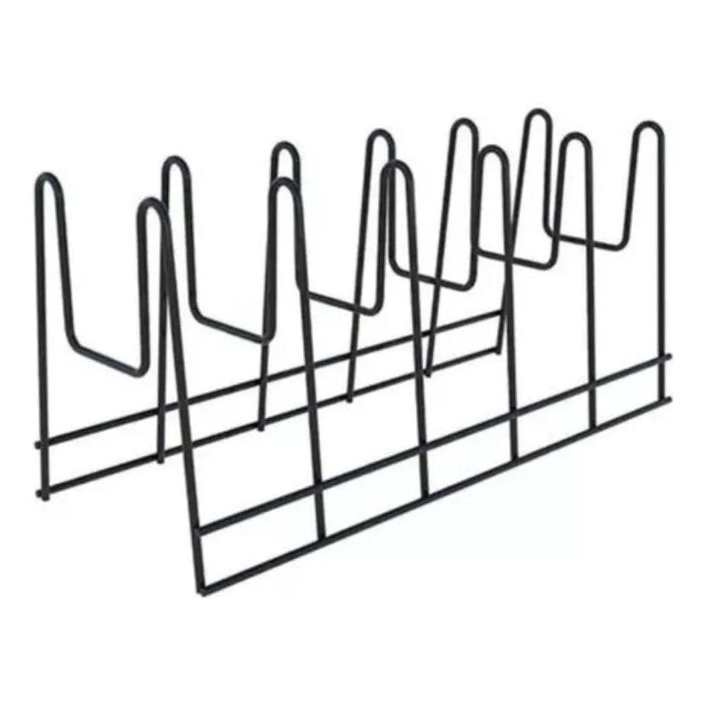 2X Organizador De Tampa De Panela Em Aço Para Armário Dicarl