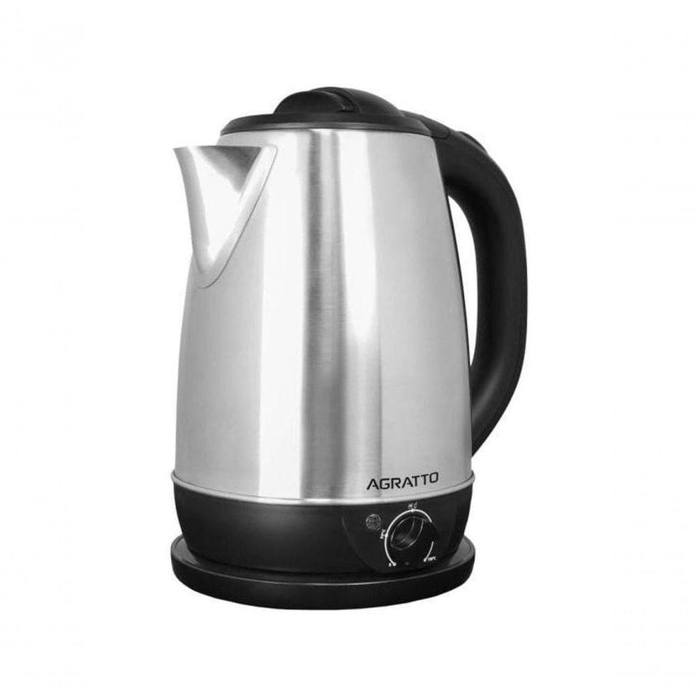 Chaleira Elétrica Agratto Aroma 2,2 Litros Inox 220v