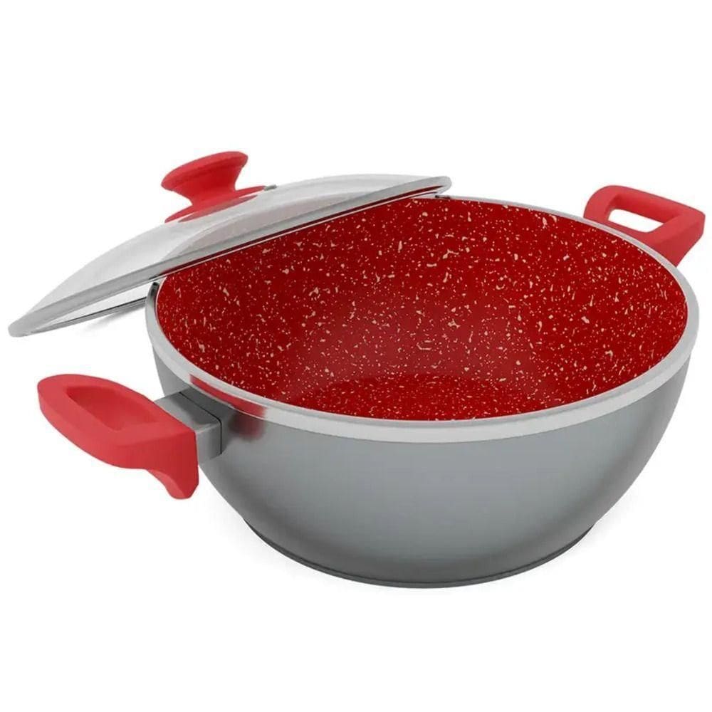 Panela Philco Pph280acr Redstone L - 58335032 Cinza-vermelho