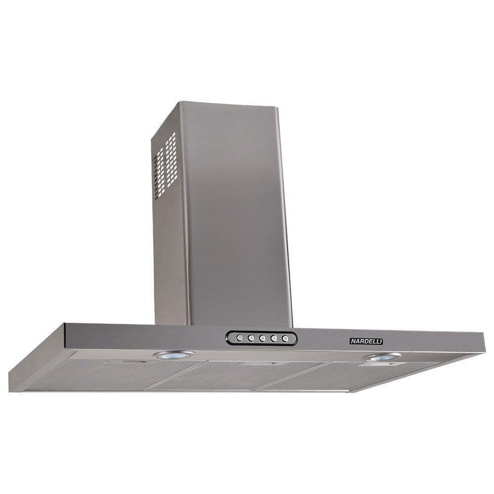 Coifa De Parede 75cm Retangular Duto Slim Nardelli 110V