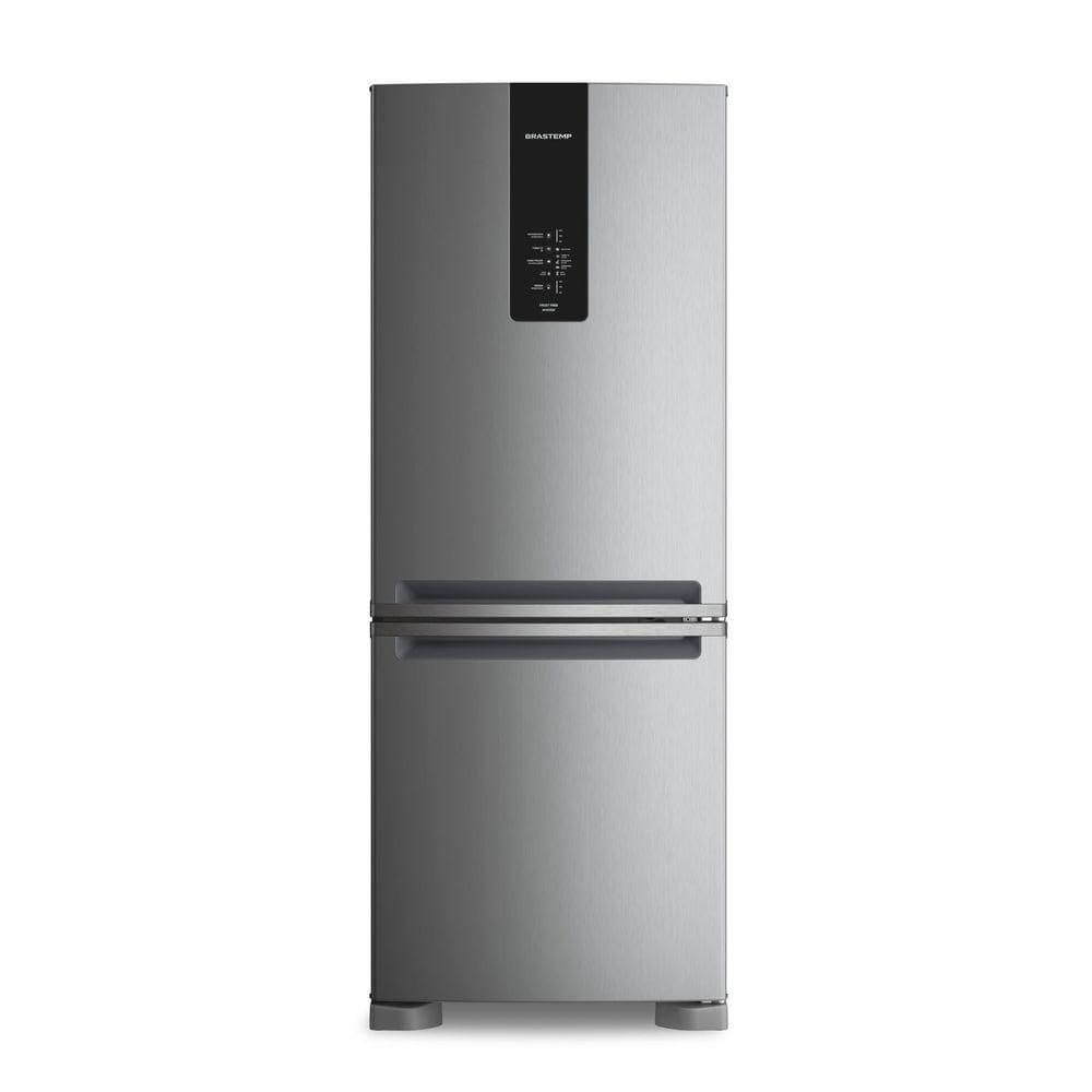 Geladeira Brastemp Inverse 447L Inox Smart Flow BRE57FK 220V